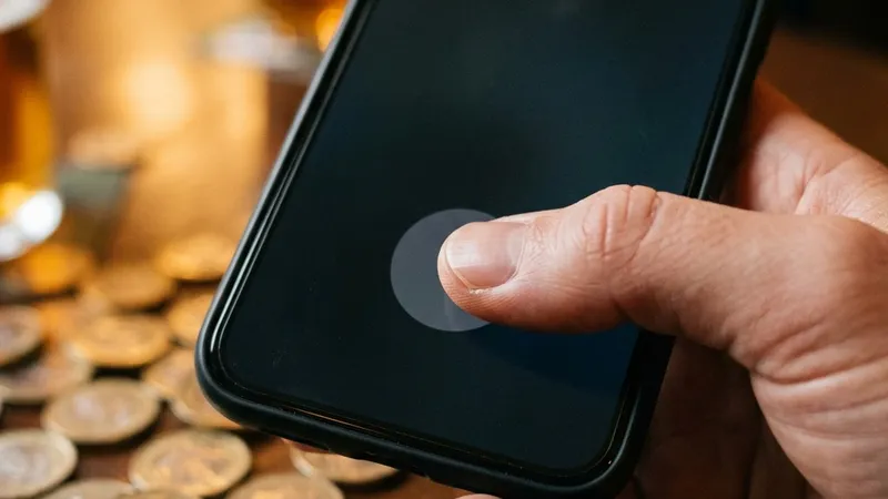 A betting app showing a cash out value on an in-play bet