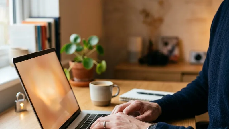 Checking a UK betting site licence on a laptop with a padlock symbol